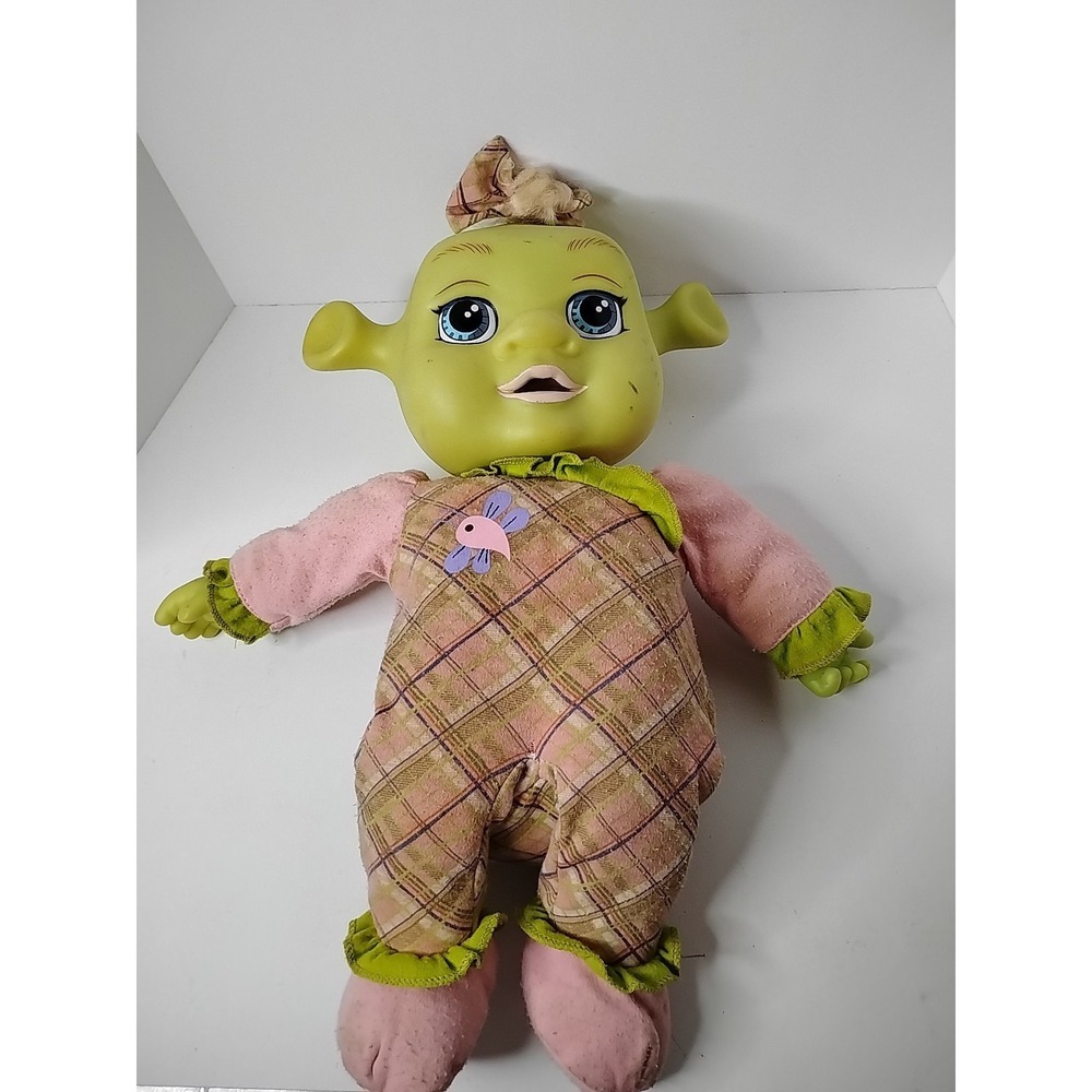 Shrek 2007 Felicia Ogre Baby Doll 14" Soft Toy Hard Body & Hands MGA WORKS